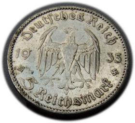 Obrazek 2 dla: 5 marek 1935 Berlin Kościół w Poczdamie