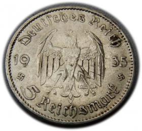 Obrazek 2 dla: 5 marek 1935 Berlin Kościół w Poczdamie