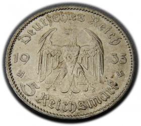 Obrazek 2 dla: 5 marek 1935 Berlin Kościół w Poczdamie