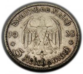 Obrazek 2 dla: 5 marek 1935 Berlin Kościół w Poczdamie