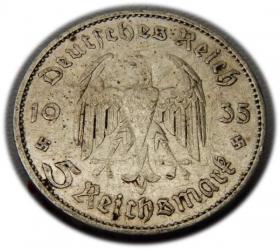 Obrazek 2 dla: 5 marek 1935 Berlin Kościół w Poczdamie