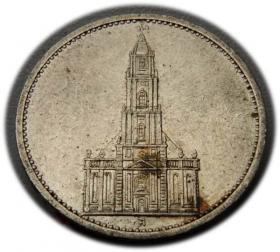 Obrazek dla: 5 marek 1935 A Berlin Kościół w Poczdamie