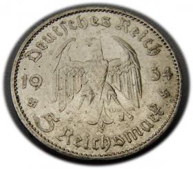 Obrazek 2 dla: 5 marek 1934 Berlin Kościół w Poczdamie