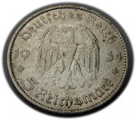 Obrazek 2 dla: 5 marek 1934 Berlin Kościół w Poczdamie