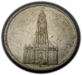 Obrazek dla: 5 marek 1934 D Monachium Kościół w Poczdamie