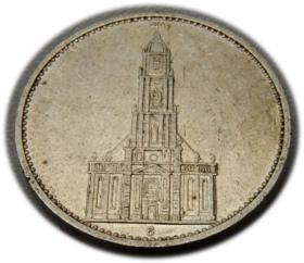 Obrazek dla: 5 marek 1934 Karlsruhe Kościół w Poczdamie