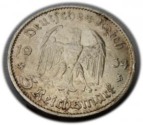 Obrazek 2 dla: 5 marek 1934 G Karlsruhe Kościół w Poczdamie