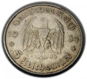 Obrazek 2 dla: 5 marek 1934 Hamburg Kościół w Poczdamie