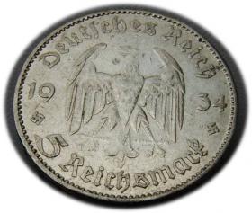 Obrazek 2 dla: 5 marek 1934 Hamburg Kościół w Poczdamie