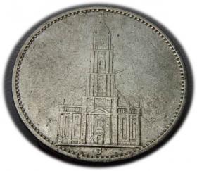 Obrazek dla: 5 marek 1934 Hamburg Kościół w Poczdamie