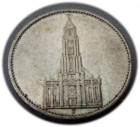 Obrazek dla: 5 marek 1934 J Hamburg Kościół w Poczdamie