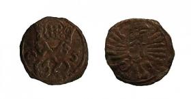 Obrazek dla: Denar 1605 Zygmunt III Waza Poznań