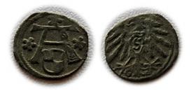 Obrazek dla: Denar Albrecht Hohenzollern Księstwo Pruskie