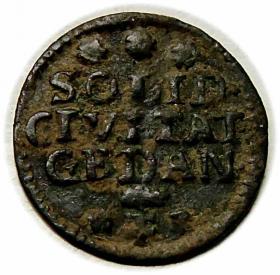 Obrazek dla: Szeląg 1754 August III Gdańsk