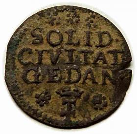 Obrazek dla: Szeląg 1754 August III Sas Gdańsk