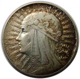 Obrazek dla: 5 złotych 1933 Głowa Kobiety