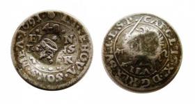 Obrazek dla: 1/48 talara 1691 Karol XI Pomorze Zachodnie Szczecin / Strzałów