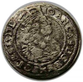 Obrazek dla: Szóstak 1666 Jan Kazimierz Bydgoszcz