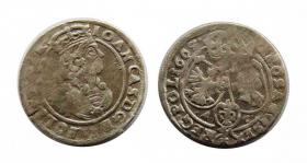 Obrazek dla: Szóstak 1665 Jan Kazimierz Bydgoszcz