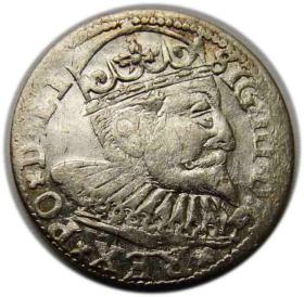 Obrazek dla: Trojak 1598 Zygmunt III Waza Ryga