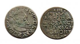 Obrazek dla: Trojak 1622 Zygmunt III Waza Kraków