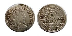 Obrazek dla: Trojak 1596 Zygmunt III Waza Olkusz