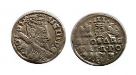 Obrazek dla: Trojak 1599 Zygmunt III Waza Bydgoszcz