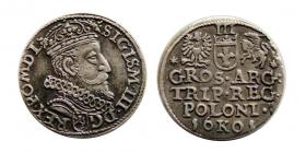 Obrazek dla: Trojak 1601 Zygmunt III Waza Kraków