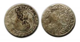Obrazek dla: Szóstak 1664 Jan Kazimierz Bydgoszcz