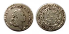 Obrazek dla: Złotówka 1766 Stanisław August Poniatowski Warszawa