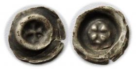 Obrazek dla: Brakteat krzyż grecki Zakon Krzyżacki 