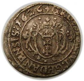 Obrazek 2 dla: Grosz 1626 Zygmunt III Waza Gdańsk