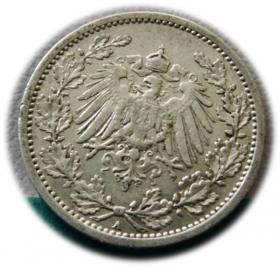 Obrazek 2 dla: 1/2 marki 1911 Berlin