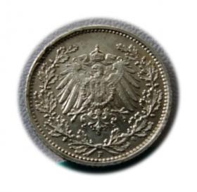 Obrazek 2 dla: 1/2 marki 1915 Stuttgart