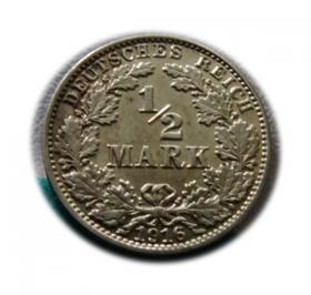 Obrazek dla: 1/2 marki 1916 Hamburg