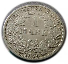 1 marka 1874 Berlin