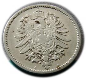 1 marka 1874 Berlin
