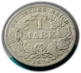 Obrazek dla: 1 marka 1874 D Monachium 