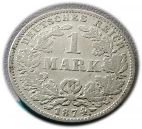 1 marka 1874 Karlsruhe