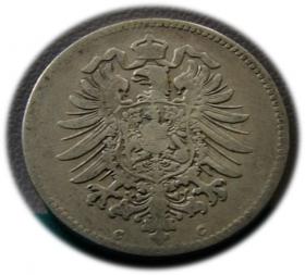 Obrazek 2 dla: 1 marka 1876 C Frankfurt