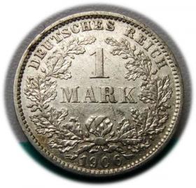 1 marka 1906 Drezno