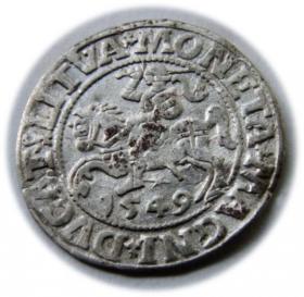 Obrazek dla: Półgrosz 1549 Zygmunt II August Wilno