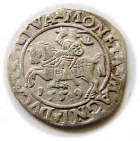 Obrazek dla: Półgrosz 1559 Zygmunt II August Wilno