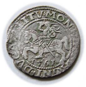 Obrazek dla: Półgrosz 1561 Zygmunt II August Wilno