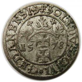 Obrazek dla: Szeląg 1578 Stefan Batory Gdańsk