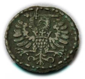 Obrazek 2 dla: Denar 1580 Stefan Batory Gdańsk