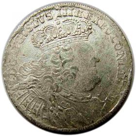 Obrazek dla: Ort 1755 August III Sas Lipsk 