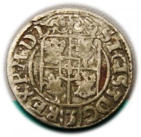 Obrazek 2 dla: Półtorak 1621 Zygmunt III Waza Bydgoszcz