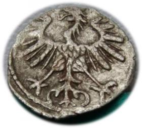 Obrazek 2 dla: Denar 1555 Zygmunt II August Wilno