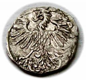 Obrazek 2 dla: Denar 1559 Zygmunt II August Wilno